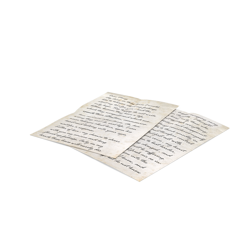 Vintage Handwritten Letters.G03.2k